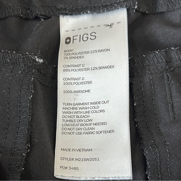 FIGS Men’s Joggers | Size M | Black - Picture 9 of 10